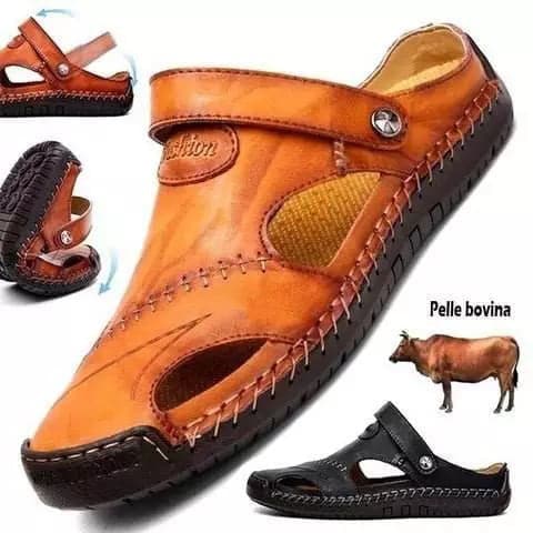 ✨ Beperkte aanbieding ✨ Hoge kwaliteit zacht lederen casual sandalen voor mannen