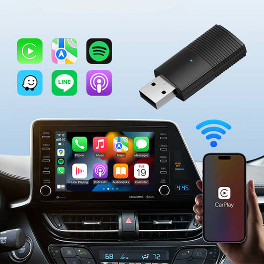 Mini Draadloze CarPlay-adapter voor iPhone