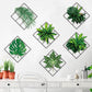 3D Groene Plant Muursticker