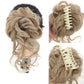 💥Hot Sale 💥- Haarstuk voor rommelige knot, golvende krullende chignon paardenstaart voor dagelijks gebruik