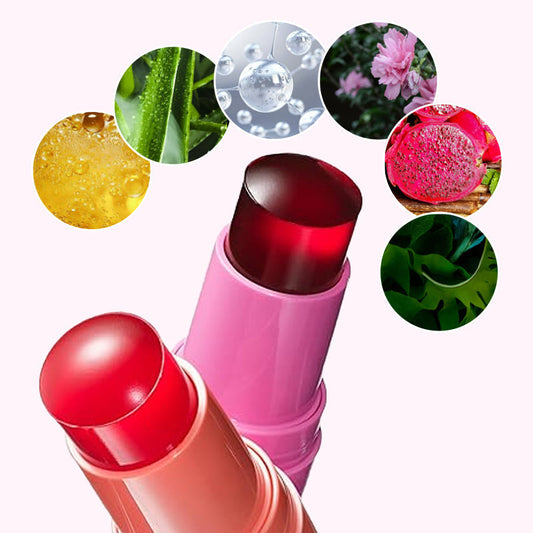 2-in-1 Jelly Lipstick & Cheek Blush Stain