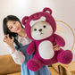 ✨ Beperkte aanbieding ✨-Teddybeer knuffel met afneembare hoed
